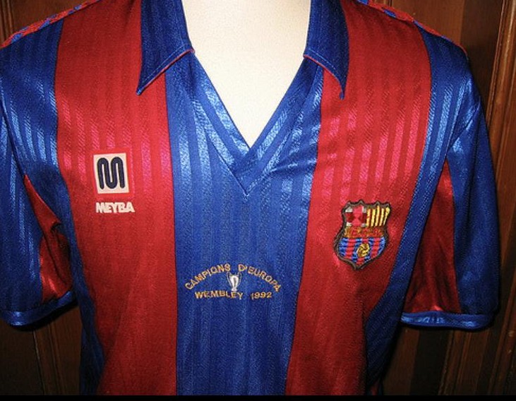 Barcelona 91-92 Home Shirt Champions League Winners Spain Jersey España Camiseta 