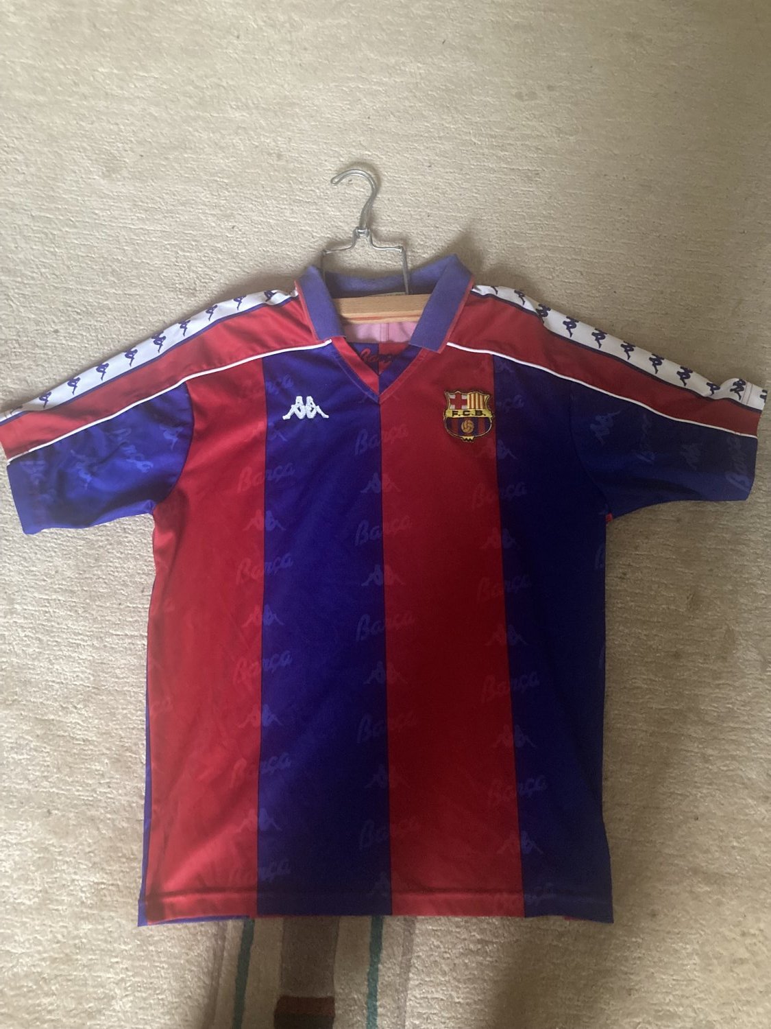 Barcelona Home football shirt 1992 - 1995.
