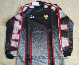 Barcelona Goleiro camisa de futebol 1996 - 1998