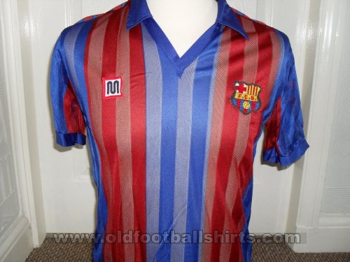 Barcelona Home φανέλα ποδόσφαιρου 1981 - 1983