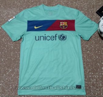 Barcelona Away baju bolasepak 2010 - 2012