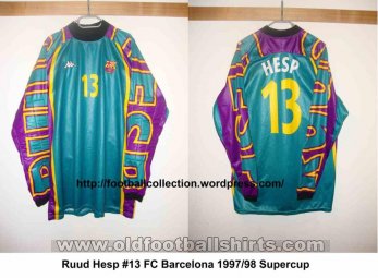 Barcelona Goalkeeper football shirt 1997 - 1998