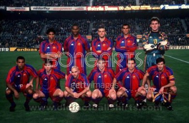 Barcelona Goalkeeper football shirt 1997 - 1998