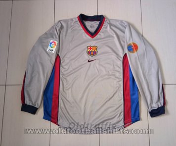 Barcelona Away football shirt 2000 - 2001