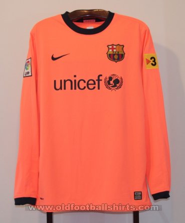 Barcelona Visitante Camiseta de Fútbol 2009 - 2010