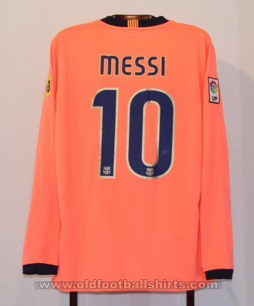 Barcelona Visitante Camiseta de Fútbol 2009 - 2010