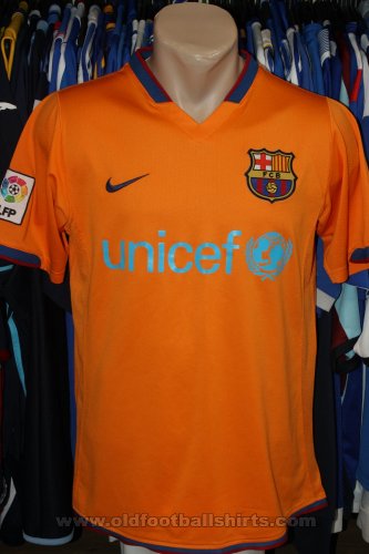Barcelona Away baju bolasepak 2006 - 2008