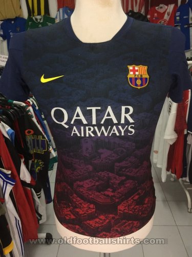 Barcelona Training/Leisure football shirt 2013 - 2014