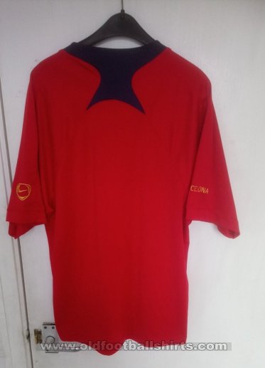 Barcelona Training/Leisure football shirt 2007 - 2008