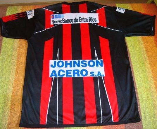 Productivo Leonardoda opción Patronato Home Camiseta de Fútbol 2007 - 2008.