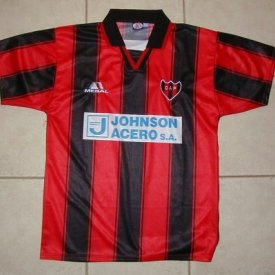 Patronato Home Fußball-Trikots 2000 sponsored by Johnson Acero
