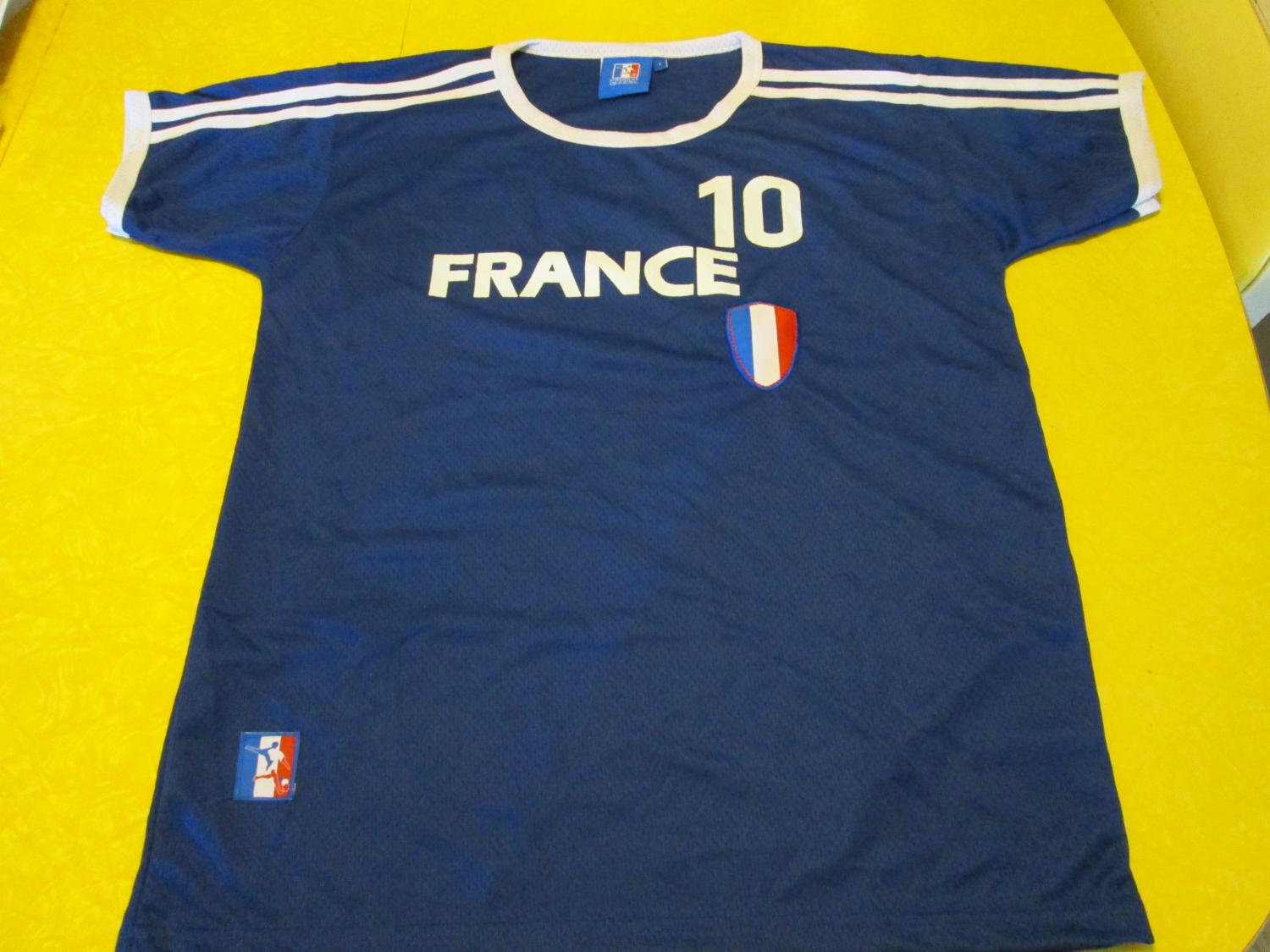 Maillot D’entraînement France 1990’s – Rare – Porté – Foot Vintage
