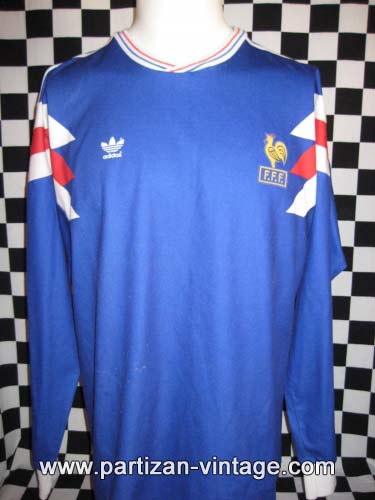 Maillot Football Coupe De France 1989 N°7 – Duarig, Taille S, Domicile
