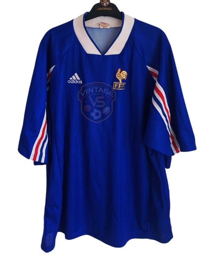 Maillot Blois FC 1990s HOME foot football worn porté #14 | Football Shirt Vintage