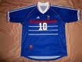 France Home fotbollströja 1998 - 2000