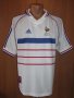 France Visitante Camiseta de Fútbol 1998 - 2000
