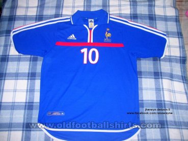 France Away football shirt 2000 - 2002