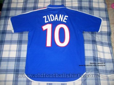 France Away football shirt 2000 - 2002