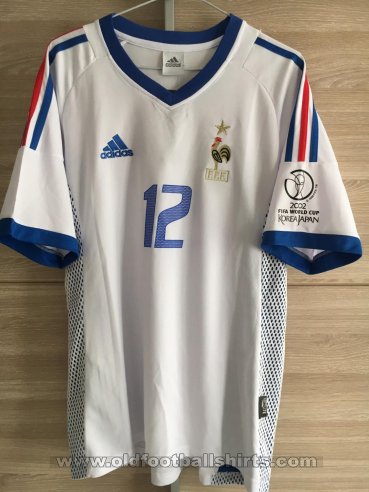 France Away football shirt 2002 - 2004