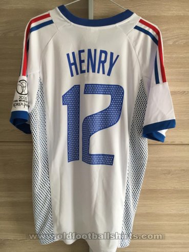 France Away football shirt 2002 - 2004