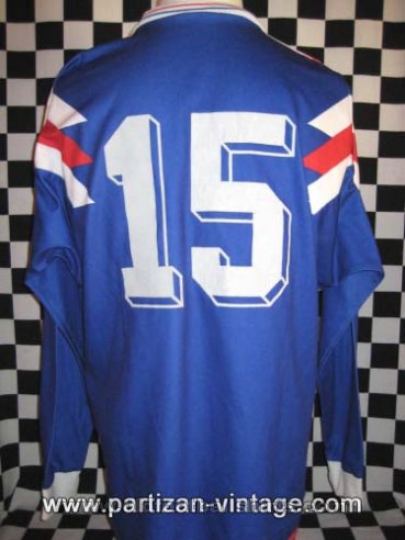 France Home football shirt 1989 - 1990