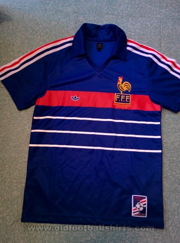 France Home football shirt 1984 - 1986