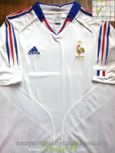 France Visitante Camiseta de Fútbol 2004 - 2006