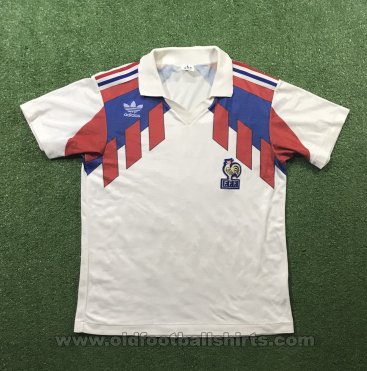 France Away football shirt 1989 - 1991