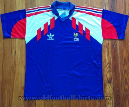 France Home football shirt 1990 - 1992