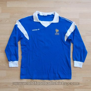 Maillot D’entraînement France 1990’s – Rare – Porté – Foot Vintage