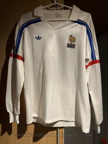 France Away football shirt 1986 - 1989