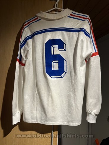 France Away football shirt 1986 - 1989
