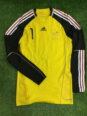 France Goalkeeper football shirt 2009 - 2010