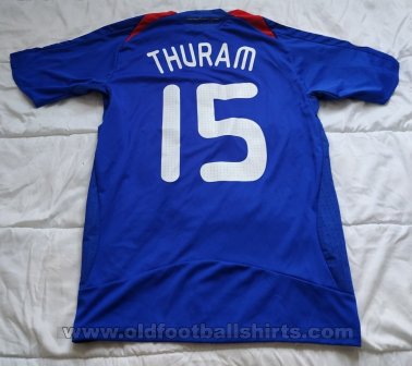 France Home football shirt 2007 - 2008