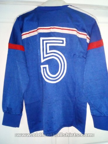 France Home Camiseta de Fútbol 1985 - 1986