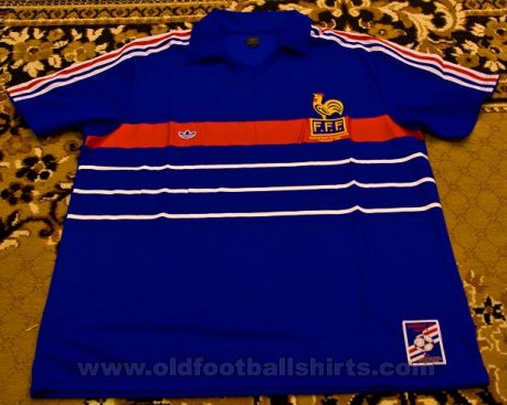 France Retro Replicas football shirt 1984 - 1986