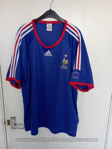 France Training/Leisure football shirt 2004 - 2006