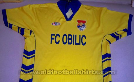 Obilic Home football shirt 2000 - 2001