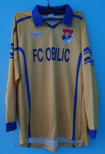 Obilic Home football shirt 2001 - 2002