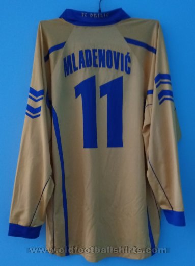 Obilic Home football shirt 2001 - 2002