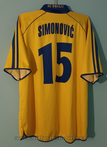Obilic Special football shirt 2001 - 2002