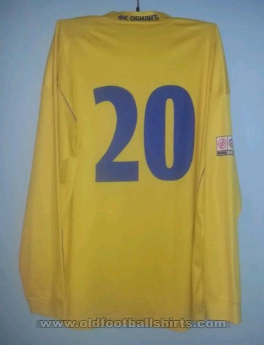 Obilic Home football shirt 2004 - 2005