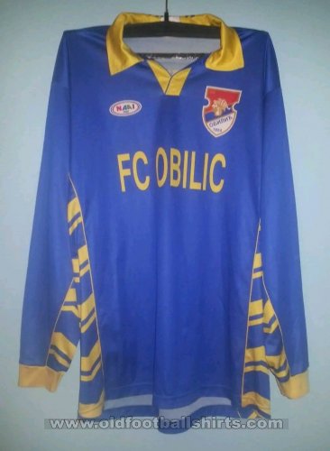 Obilic Away football shirt 2000 - 2001