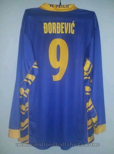 Obilic Away football shirt 2000 - 2001