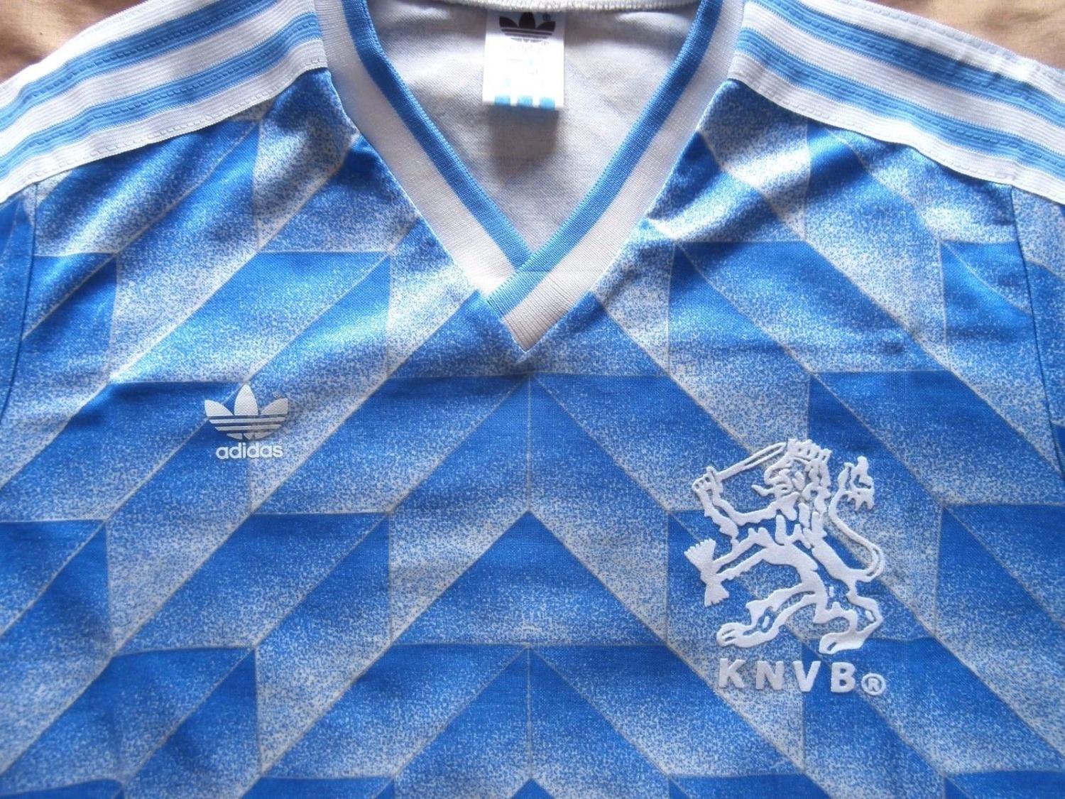 Netherlands Away football shirt 1988 1989.