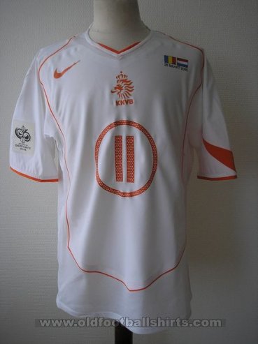 Netherlands Fora camisa de futebol 2005