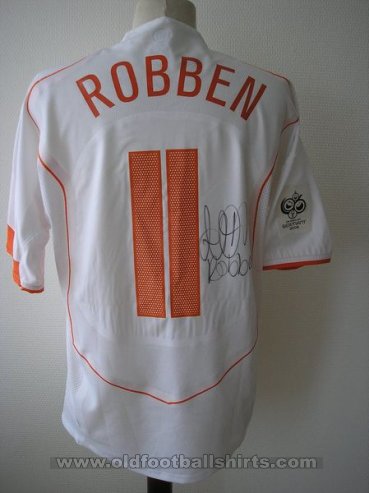 Netherlands Fora camisa de futebol 2005