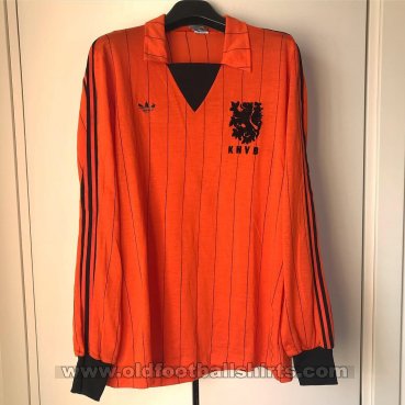 Netherlands Home חולצת כדורגל 1981 - 1984