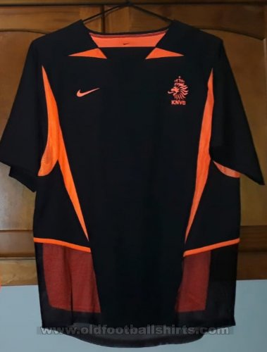 Netherlands Weg Fußball-Trikots 2002 - 2004