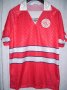 Denmark Home חולצת כדורגל 1988 - 1989